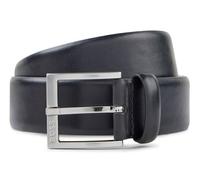 BOSS Ceinture noir en cuir pour homme - Erron Sz35 Leather Belt 235590 100 cm