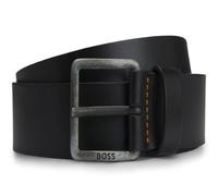 BOSS Ceinture noir en cuir pour homme - Jeeko Sz40 Belt 304217 110 cm