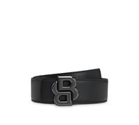 BOSS Ceinture réversible avec boucle à monogramme Double B - Style B_Icon-Gr-St_Sr35, 50529609 Noir 95