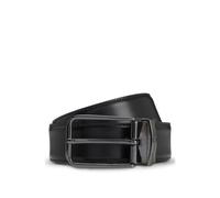 BOSS Ceinture réversible en cuir italien avec passant logoté - Style Ochuck_Sr35_pp, 50496752 Noir 105