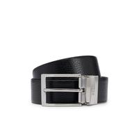 BOSS Ceinture réversible en cuir italien grainé avec passant à logo - Style Ollie-NDS_Sr35_gr, 50447116 Noir 105