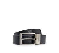 BOSS Ceinture réversible en cuir italien structuré - Style Ollie-NDS_Sr35_gr, 50447116 Noir 80