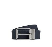 BOSS Ceinture réversible en cuir italien - Style Tintin-Boss2_Or35_gp, 50537113 Blanc / Bleu pcs.