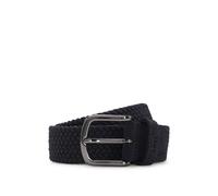 BOSS Ceinture tissée avec finitions en cuir - Style Sash-WnE-Sd_Sz35, 50537169 Bleu foncé 115