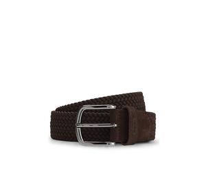 BOSS Ceinture tissée avec finitions en cuir - Style Sash-WnE-Sd_Sz35, 50537169 Marron foncé 110