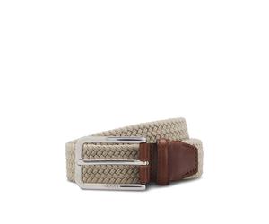 BOSS Ceinture tissée avec garnitures en cuir - Style Clorio_Sz30, 50481026 Beige clair 85