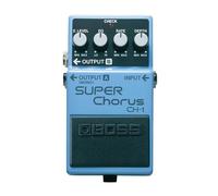 BOSS CH-1 SUPER Chorus | Pédale compacte d'effets chorus classiques | Un son cristallin pour les guitares et les claviers | Un modelage polyvalent du son | Connecteurs mono et stéréo