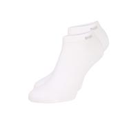 BOSS Chaussettes '2P AS uni CC' gris / blanc, Taille 43-46