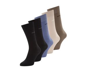 BOSS Chaussettes beige / saphir / marron / noir, Taille 43-46