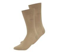 BOSS Chaussettes beige / violet foncé, Taille 47-50