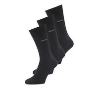 BOSS Hommes 3P RS Uni CC Lot de trois paires de chaussettes mi-mollet en maille stretch