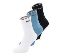BOSS Chaussettes bleu fumé / noisette / noir / blanc, Taille 43-46