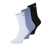 BOSS Chaussettes bleu pastel / noir / blanc, Taille 39-42