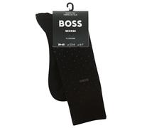 BOSS Chaussettes de longueur régulière en coton mercerisé mélangé - Style George RS Dots MC, 50469996 Noir 41-42