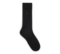 BOSS Chaussettes mi-mollet en coton mercerisé mélangé - Style George RS Dots MC, 50469996 Noir 41-42