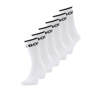BOSS Chaussettes noir / blanc, Taille 39-42