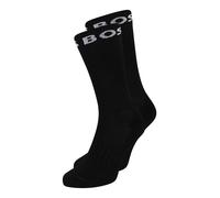 BOSS Chaussettes noir / blanc, Taille 39-42
