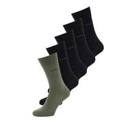 BOSS Chaussettes olive / noir, Taille 39-42