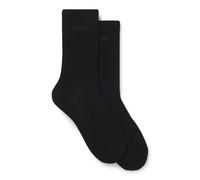 BOSS 2p RS Uni Logo CC W 10272219 0 Chaussettes régulières, Noir, 35-38 Femmes