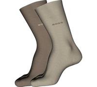 BOSS Chaussettes régulières pour homme, Open Brown 244, 42-48