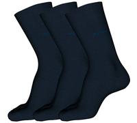 Hugo Boss Chaussettes 3P RS Uni CC - Mi-mollet en maille stretch, Lot de 3 paires Bleu foncé 47-50