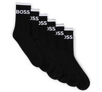 Hugo Boss Chaussettes Stripcc 10257762 – Lot de 6 paires noir EU 39-42 Homme