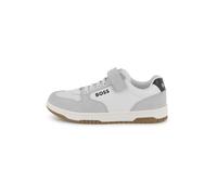 BOSS Chaussure de sport 'TRAINERS' gris / blanc, Taille 35
