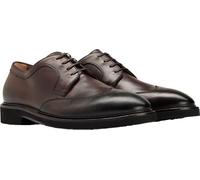 Boss - Chaussures à lacets pour homme "Jerrard", cuir GT4845 (39,5 EU) (Marron foncé)