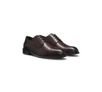BOSS Chaussures derby en cuir à bout droit - Style Tayil_Derb_buct, 50568800 Marron foncé 41.5