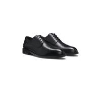 BOSS Chaussures derby en cuir à bout droit - Style Tayil_Derb_buct, 50568800 Noir 45