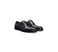 BOSS Chaussures derby en cuir à bout droit - Style Tayil-L_Derb_tcbufl, 50548293 Bleu foncé 44