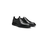 BOSS Chaussures derby en cuir à semelle en gomme - Style Calev_Derb_ltfb, 50548036 Noir 42