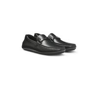 BOSS Chaussures driver en cuir nappa avec pièces métalliques siglées - Style Noel_Mocc_ltfhw, 50548100 Noir 41