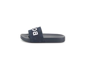 BOSS Chaussures ouvertes bleu marine / blanc, Taille 39