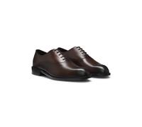BOSS Chaussures Oxford en cuir avec logo au talon - Style Tayil_Oxf_bunl, 50552494 Marron foncé 41.5