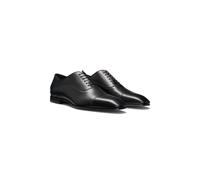 BOSS Chaussures Oxford en cuir lisse BECKHAM x BOSS - Style Quillon_Oxfr_buct_DB, 50546774 Noir 41
