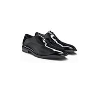 BOSS Chaussures Oxford en similicuir verni - Style Derrek_Oxfr_pagg, 50549654 Noir 44.5