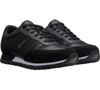 Boss - Chaussures pour homme "Parkour", cuir GT5093 (38 EU) (Noir/Blanc)