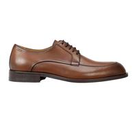 BOSS Chaussures derby en cuir avec logo en relief - Style Tayil-L_Derb_buvp, 50568836 Marron 43