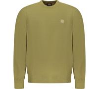 Boss chemise à manches longues col rond logo application pull : Taille - 3XL Taille : 3XL