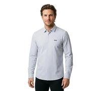 BOSS Chemise en piqué de coton - Style ST_Dymova L, 50565852 Rayures grises XL