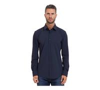 Boss - Chemise ajustée P-Hank - Homme - Chemises - Bleu - Taille: 4XL