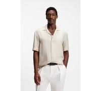 BOSS Chemise coupe décontractée à imprimé mosaïque - Style C-LARS-CAMP-B-262, 50561437 Beige à motif L