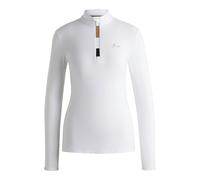 BOSS Chemise d’entraînement d’équitation Slim en tissu très stretch - Style MINOU TRAINING SHIRT, B6W0402 Blanc L
