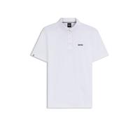 BOSS Chemise de concours d’équitation en matière super stretch - Style MARTY SHOW SHIRT WHITE, B7M0402 Blanc M