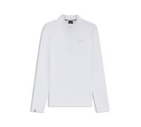 BOSS Chemise de concours d’équitation en matière super stretch - Style MINOU SHOW SHIRT TEXTURE, B7W0402 Blanc S