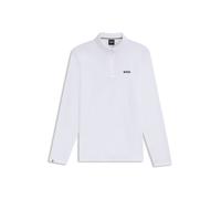 BOSS Chemise de concours d’équitation en matière ultra-stretch - Style NICK SHOW SHIRT WHITE, B7M0401 Blanc XL