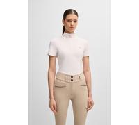 BOSS Chemise de concours d’équitation en tissu stretch côtelé - Style MAIRA SHOW SHIRT, B5W0402 Rose clair XL