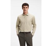 BOSS Chemise décontractée en coton à col échancré - Style H-ROB-SP-P-263, 50567027 Beige S