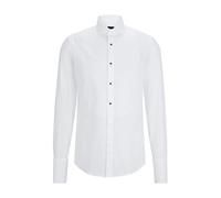 Boss - Chemise en coton décontractée - Homme - Chemises - Blanc - Taille: 2XL
